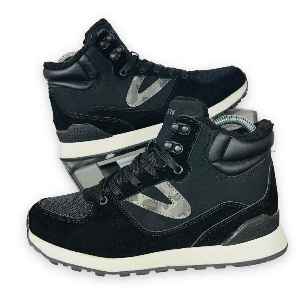 Tretorn Lily 2 Hiking Sneakers Black / Camo Women's 7M